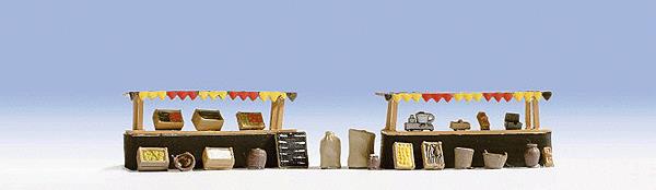 Noch 14804 HO Market Accessories