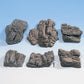 Noch 58452 HO Molded Foam Rock Pieces - Sandstone (Pack of 6)