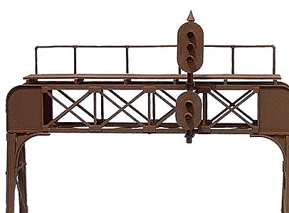 Oregon Rail Supply 151 HO Two Track Signal Bridge Kit
