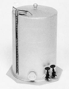 Plastruct 2015 N Trackside Series 2" x 2" x 3" Scone Roof Oil Storage Tank Kit