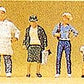 Preiser 10275 HO Bakers with Customers Figures (Set of 6)