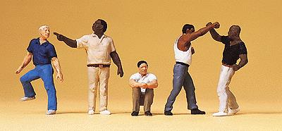 Preiser 10475 HO Street Scene Figures (Set of 5)