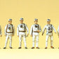Preiser 10555 HO Working Miners Figures (Set of 6)