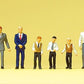 Preiser 10560 HO Church-Goers Figures #2 (Set of 6)