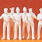 Preiser 16345 HO Uniformed People Dressed Summerly Figure Kit (Set of 24)