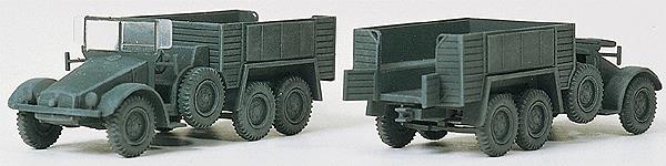Preiser 16552 HO Light Trucks Kfz. 70 3-Axle Personnel Carrier Plastic Model Kit