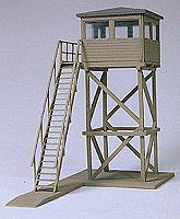 Preiser 18338 HO Military Guard Tower Plastic Model Kit