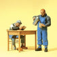 Preiser 45140 G US Railway Personnel Figures (Set of 2)