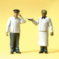 Preiser 45144 G U.S. Porter and Waiter Figures (Set of 2)