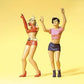 Preiser 45147 G Pop Star with Fan Figures (Set of 2)