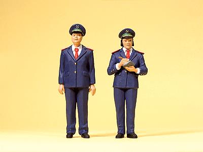 Preiser 45148 G Chinese Railway Personnel Figures (Set of 2)