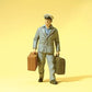 Preiser 45511 G US Porter Figure with Luggage