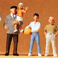 Preiser 65334 O Standing Spectator Figures (Set of 8)