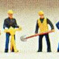 Preiser 79035 N Track Maintenance Gang W/Tools Figures (Set of 6)