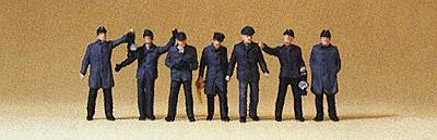 Preiser 79147 N DB Railway Yard Workers Figures (Set of 7)
