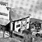 Scale Structures 1453 HO McHugh's Hardware Store Kit - 2-1/2 x 3-1/2