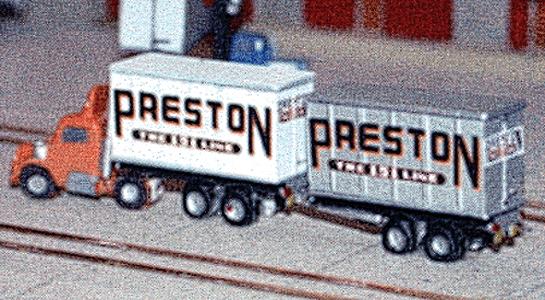 The N Scale Architect 30014 20' Trailer Containers w/5 Different Decals