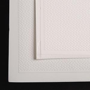 The N Scale Architect 50033 HO 10" x 14" American Bond Brick Styrene Sheet