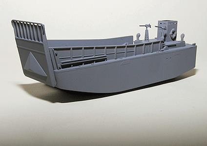 Trident Miniatures 87070 HO Non-Powered Landing Craft Mechanized (Pack of 3)