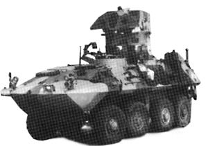 Trident Miniatures 90011 HO US Marine Corps Modern Light Armored Vehicle Kit