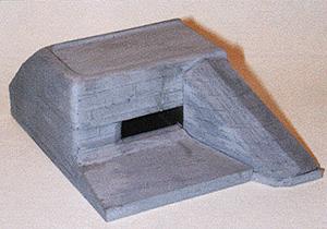 Trident Miniatures 99013 HO Resin Structure Castings Left Flank Bunker