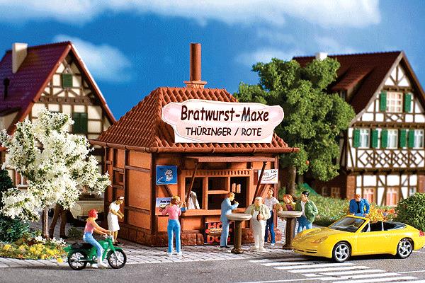 Vollmer 5140 Ho Scale Bratwurst/Hot Dog Henry Kiosk Kit