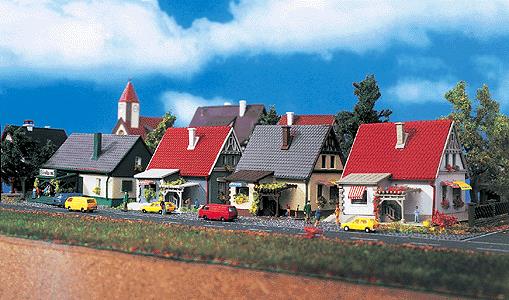 Vollmer 9575 House Set (4)
