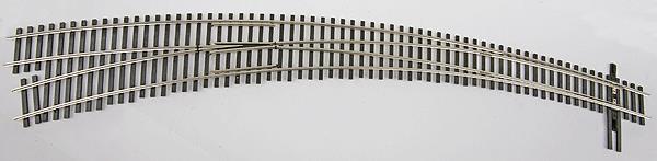 Walthers 948-8888 HO Code 83 Nickel Silver #7.5 Left Hand Switch Turnout