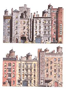 Walthers 949-722 Instant Horizons Back Street Structures