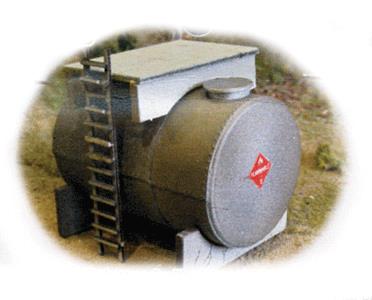 Bar Mills 04004 O Horizontal Fuel Tank Unpainted Kit