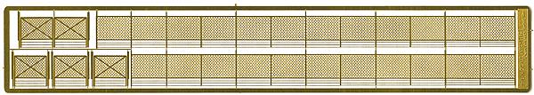 The N Scale Architect 61065 N Model 12' Chain Link Fence w/ Barbed Wire & Gates