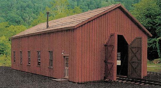 B.T.S. 27485 HOn3 McCabe Lumber Rail Facility Series Kit (Laser-cut Wood)