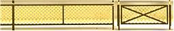 The N Scale Architect 61071 Model Builder's Supply Line Etched Brass Fencing Kit