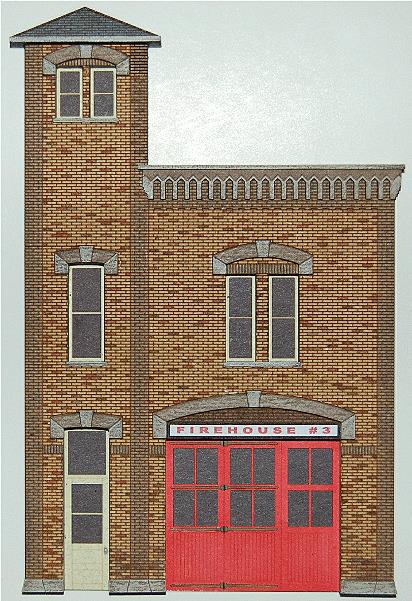 GCLaser 19024 Firehouse #3 Backdrop