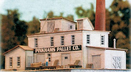 Bar Mills 811 N Pinkham's Pallet & Keg Co. Laser Cut Wood Kit
