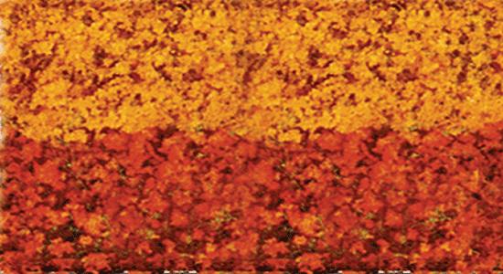 Heki 1558 Autumn Glory Foliage Pad - 11" x 5-1/2