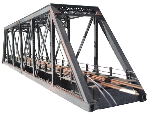 Central Valley Models 1820 N 150' Pratt Truss Bridge Kit With Walkways
