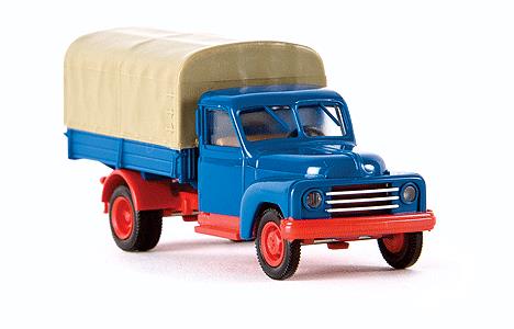 Brekina Automodelle 37114 1:87 Hanomag L 28 Low-Side Delivery Truck