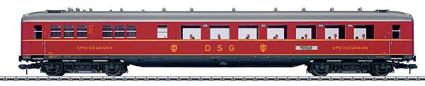 Marklin 58143 DSG type WR4ü(e) "Schürzenwagen" Diner w/Interior Light