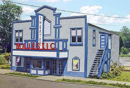 Branchline Trains 654 HO Majestic Theatre Kit