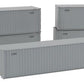 40' Corrugated Container w/Dual Logo Panel 5-Pack