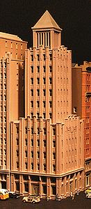 Lunde Studios 396-7 N Scale Temple Tower Cast-Resin Kit