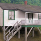 B.T.S. 17237 O Scale Cabin Creek Company House Laser-Cut Craftsman Building Kit