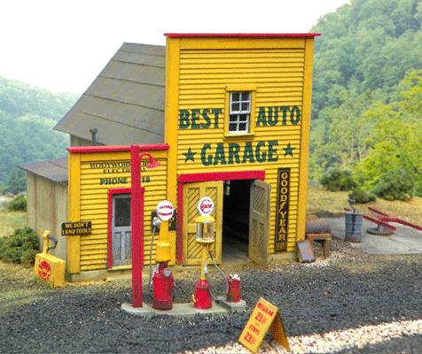 B.T.S. 27415 HO Best Auto Garage - Goin' Home Series