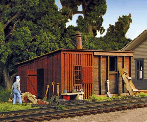 Monroe Models 2212 HO Pump House & Coal Shed Kit