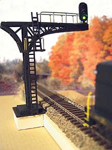 Pastime Hobbies & Miniatures 302 HO Cantilever Signal Bridge Kit Includes LEDs