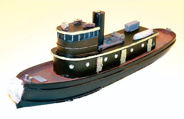 The N Scale Architect 30055 Z Diesel Tug Boat Kit