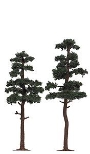 Busch 6142 HO/TT/N Pine Trees (Pack of 2)
