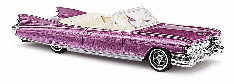 Busch 45104 HO Metallic Lavander 1959 Cadillac Eldorado Convertible