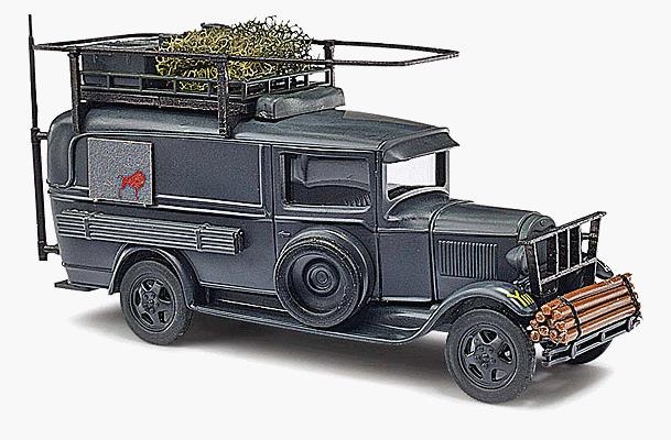 Busch 47728 1931 Ford Model AA 1-Ton Panel Truck - Assembled